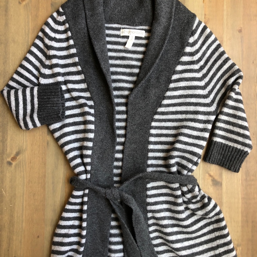 Aeropostale Tie Sweater